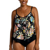 Maxine of Hollywood Women S Standard V-Neck Flutter Tankini Swimsuit Top Maxine of Hollywood