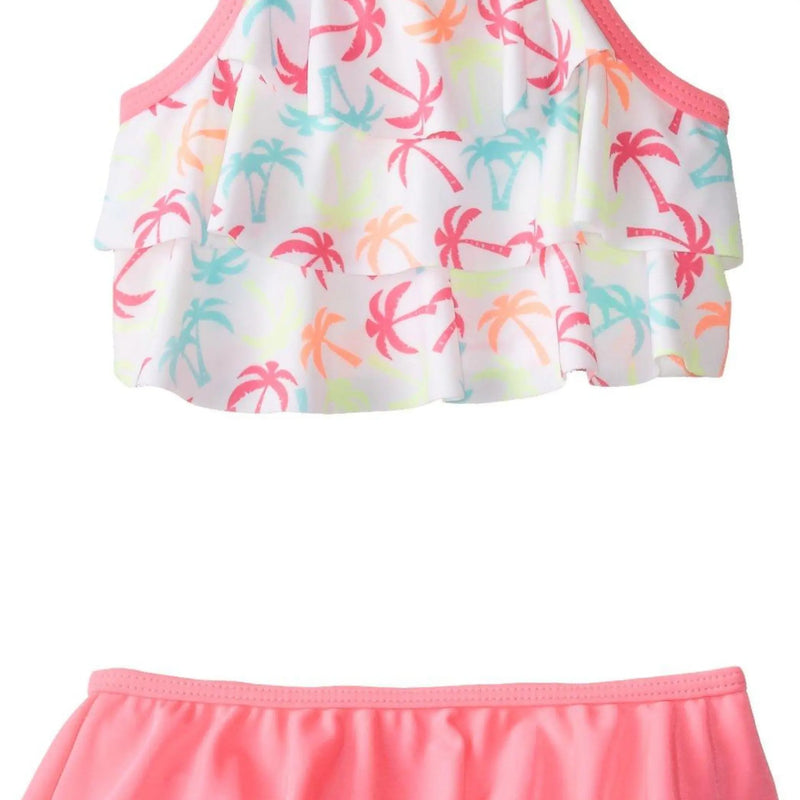 Baby Buns Baby Girls ' 2 Piece Palm Beach Swimsuit Baby Buns
