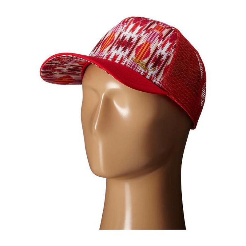 prAna Women's La Viva Trucker Cap, Sunwashed Red Euphoria prAna