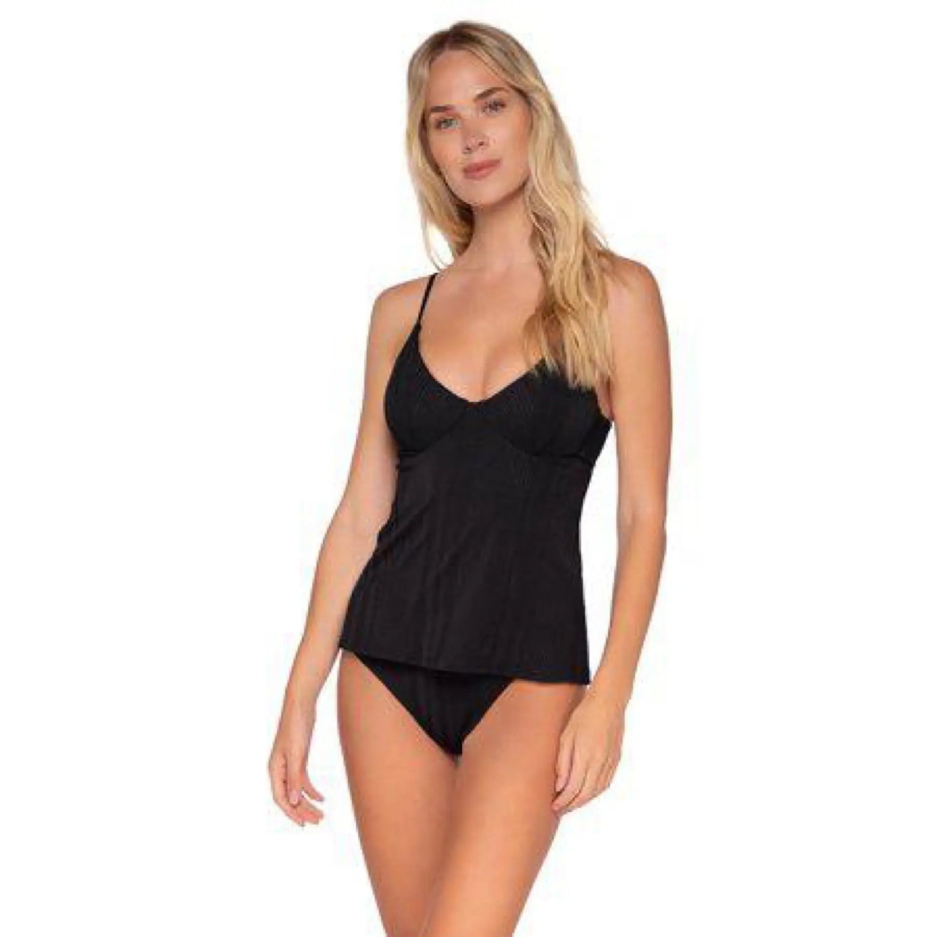 Swim Systems Shadow Nora Tankini Top D-Cup Swim Systems