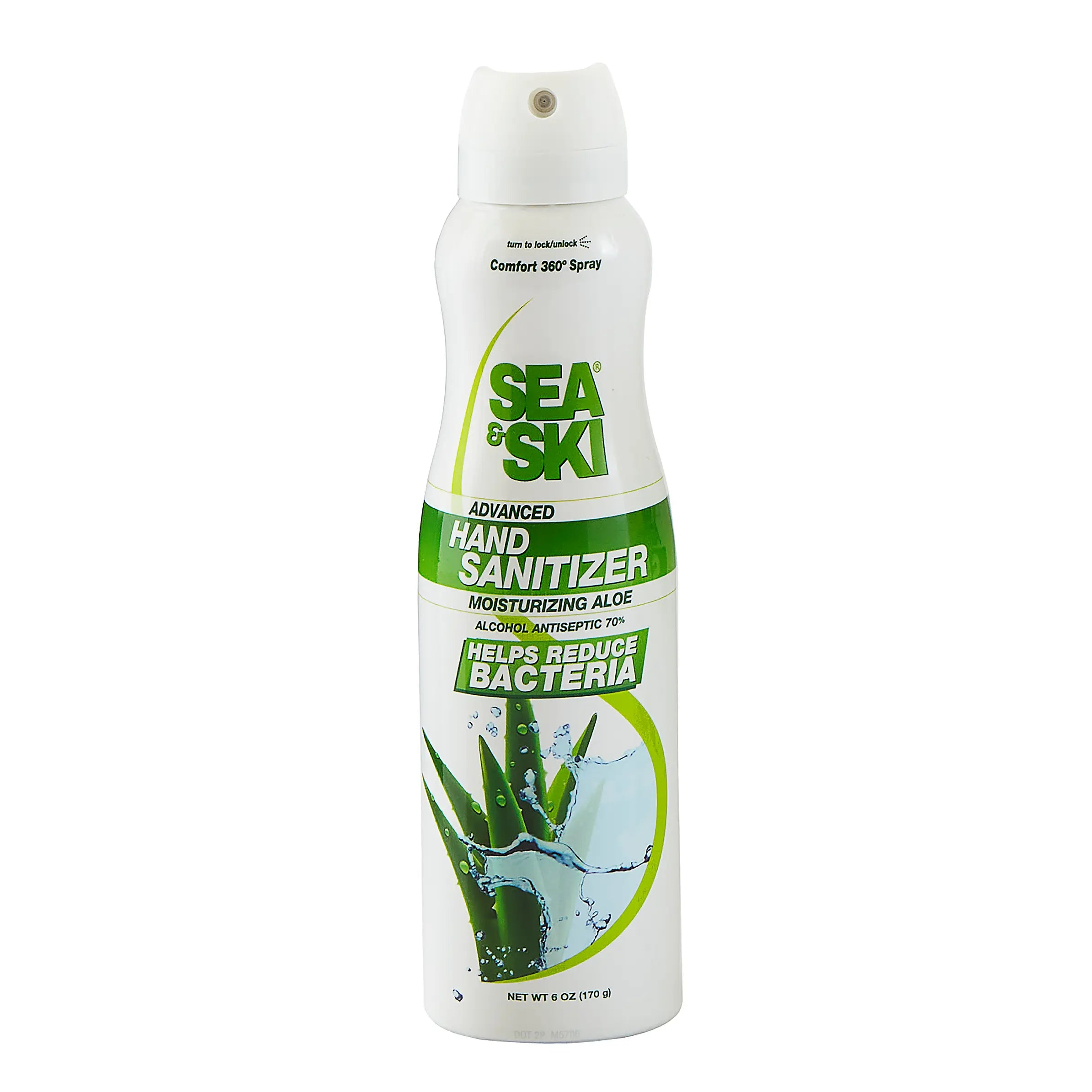 SEA & SKI Suncare - Sea & Ski Advanced Hand Sanitizer 6 oz Spray SEA & SKI Suncare