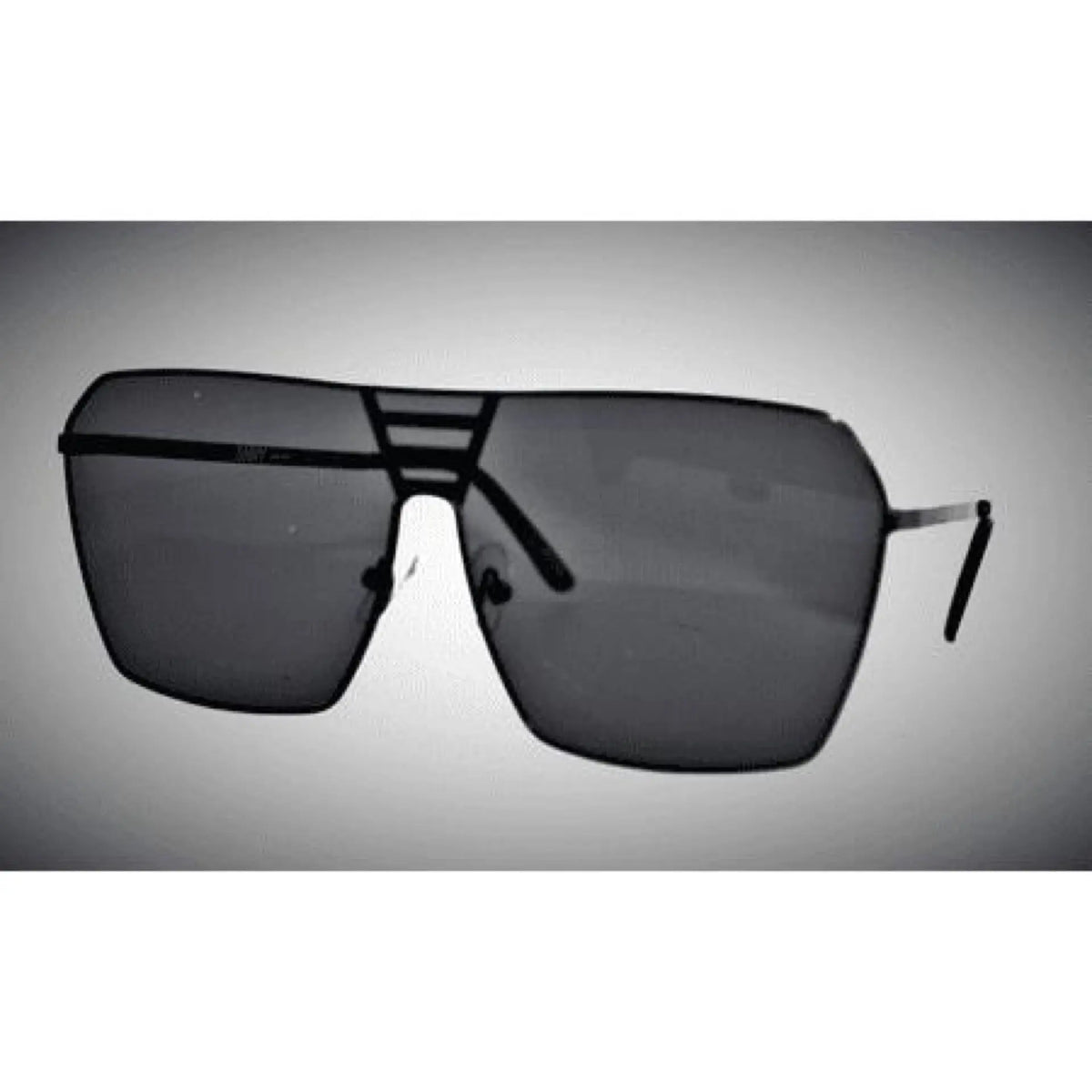 Smny A Madden Brand Shield Black Sunglasses Makuwa Swim Wear
