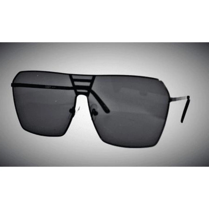 Smny A Madden Brand Shield Black Sunglasses Makuwa Swim Wear