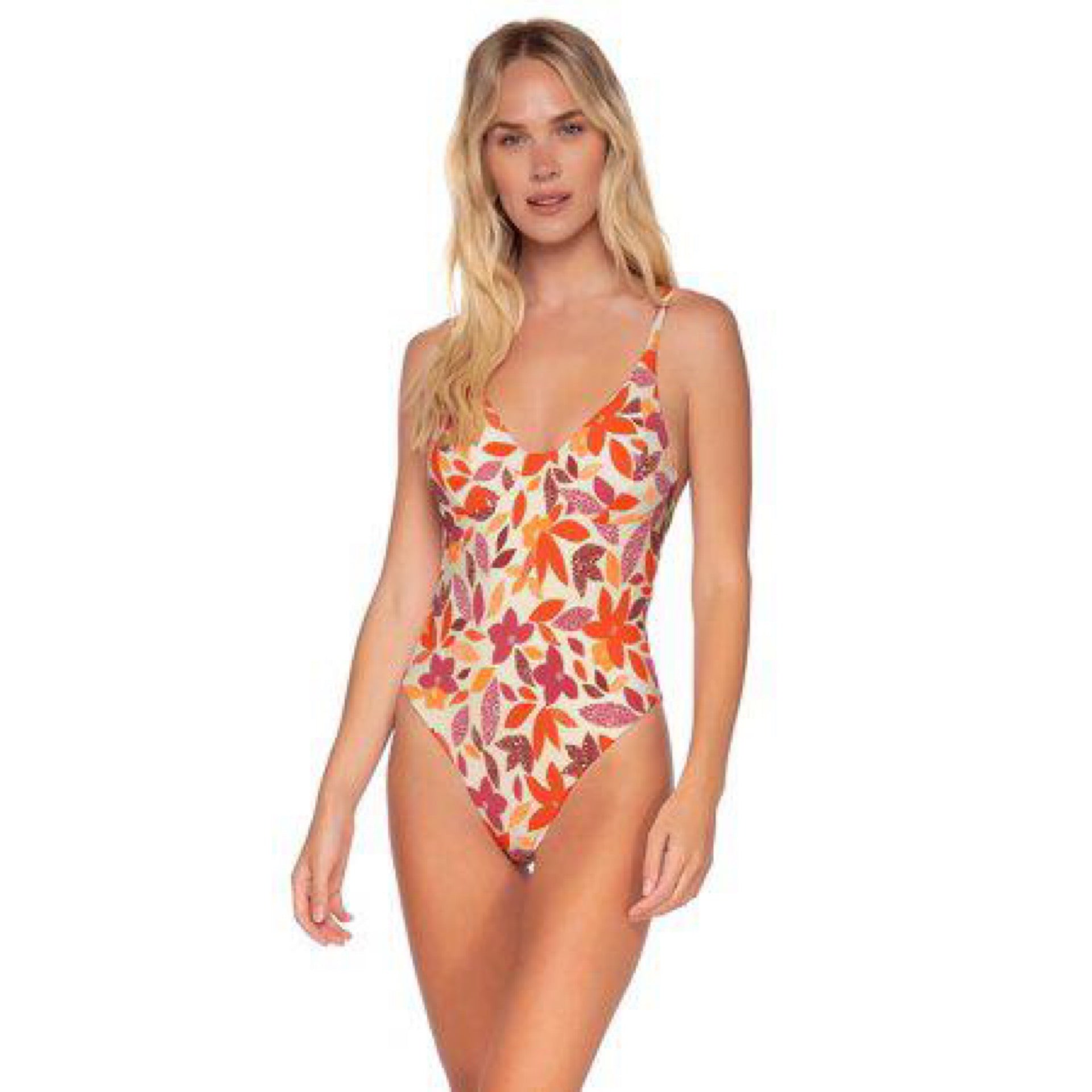 Swim Systems Pressed Petals Jane One Piece / Multi Color