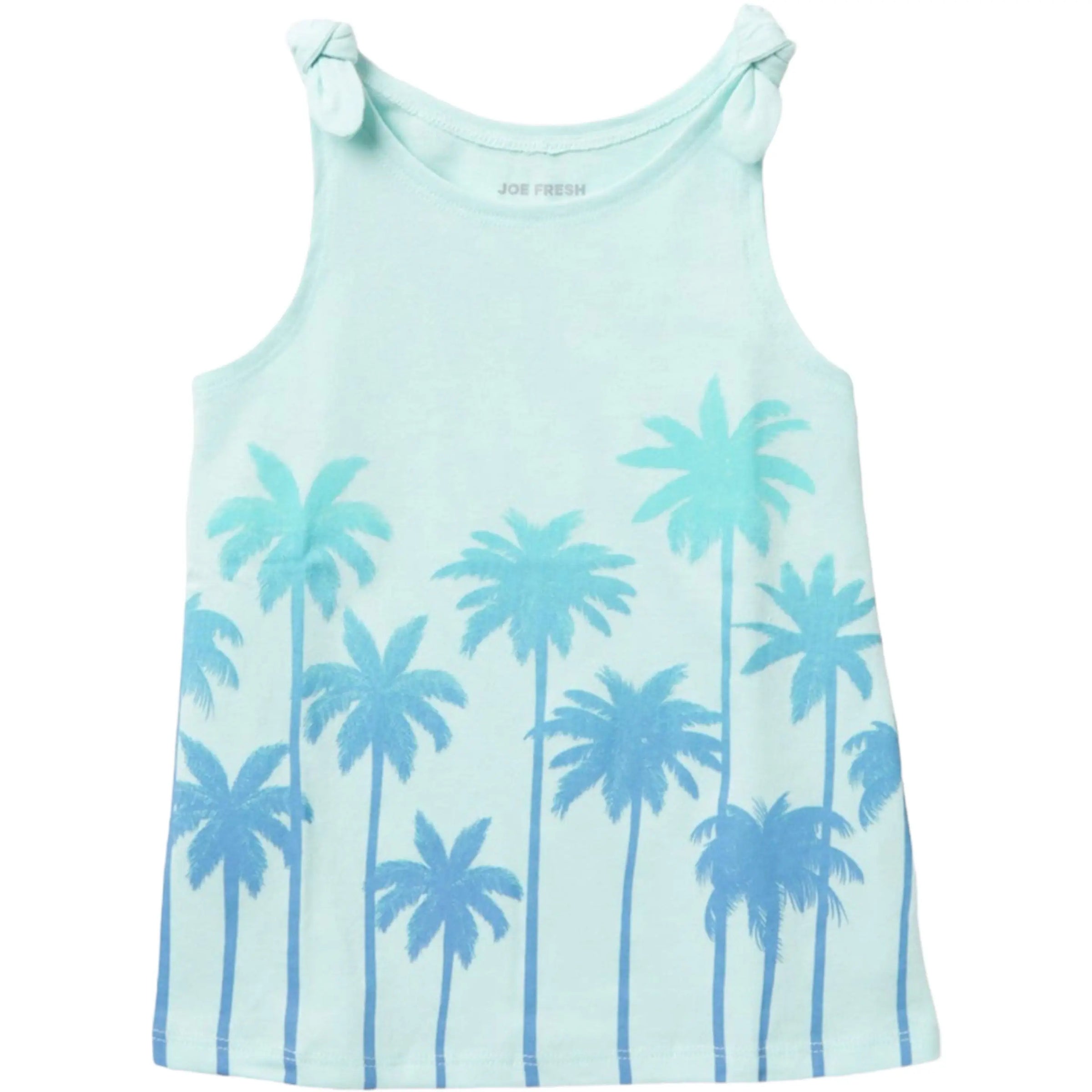 Palm Tree Knot Tank Top(Toddler) Makuwa Swim Wear