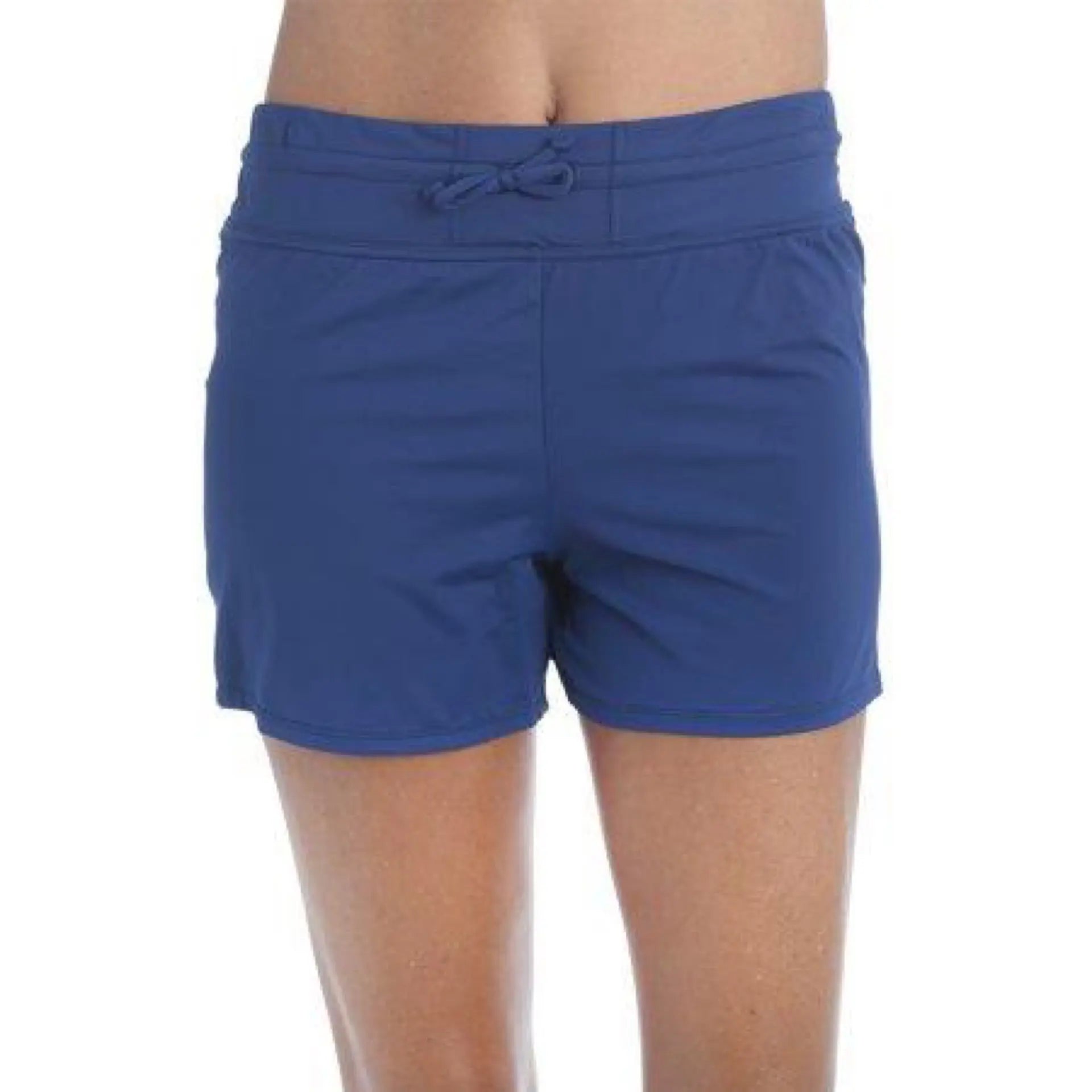 24th & Ocean Solid Front Tie Swim Short Bikini Swimsuit Bottom 24th & Ocean