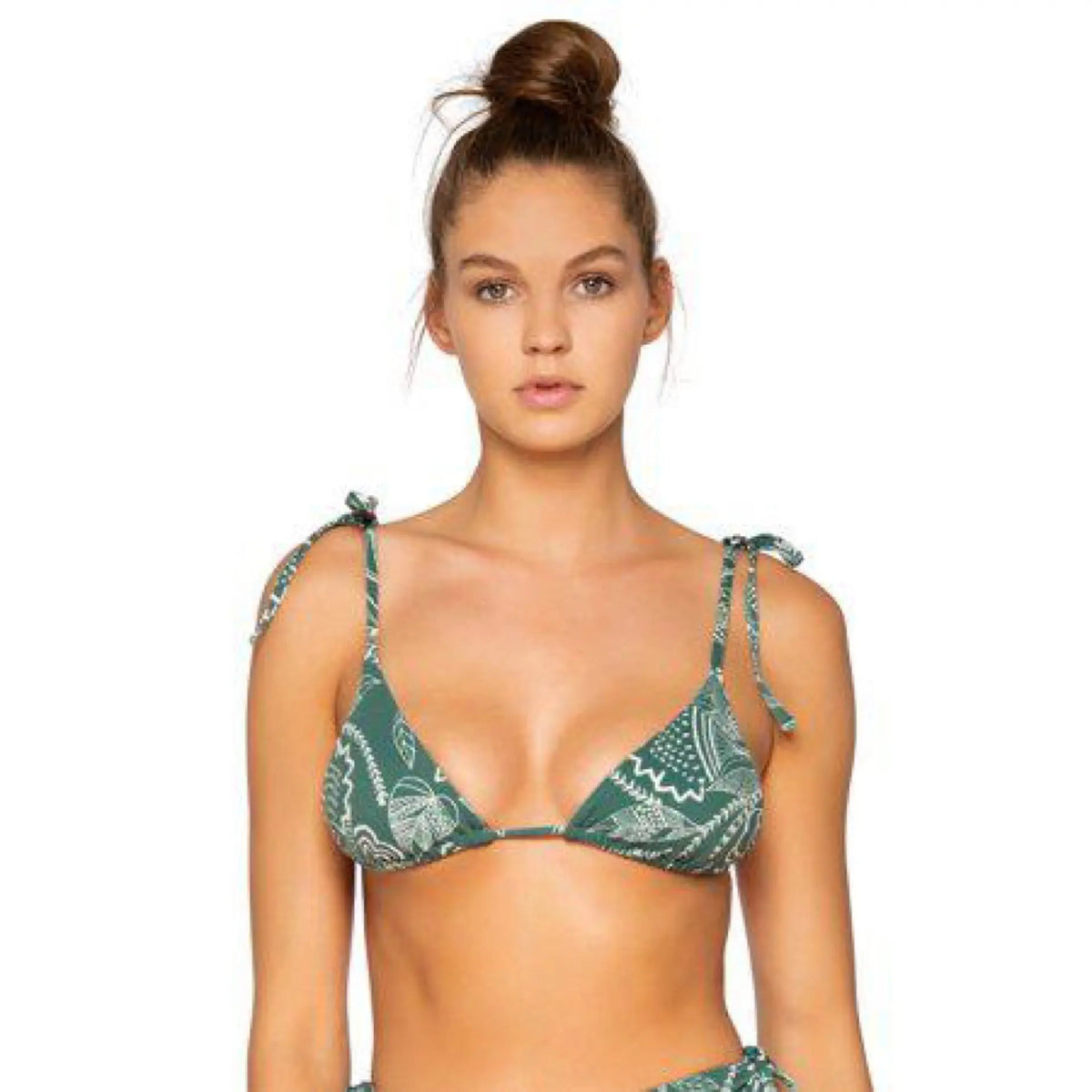 b. Swim Monte Carlo Tulum Tie-Tri Bikini Top B Swim