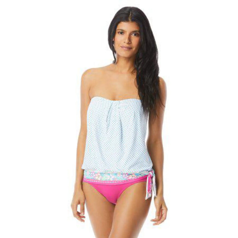 Coco Reef Womens Bra Sized Swimsuit Tankini Top Makuwa Swim Wear