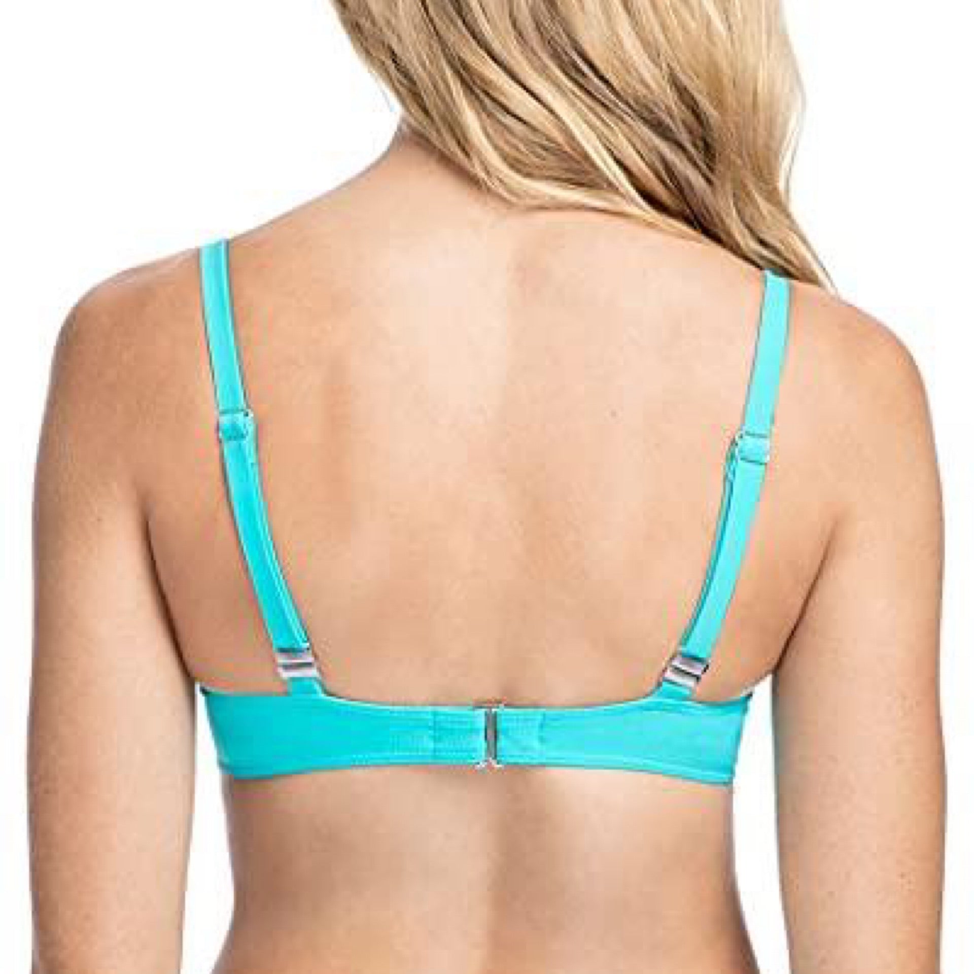 Profile by Gottex Women's Cup Sized Bikini Bra Top Swimsuit, Tutti Frutti Blue