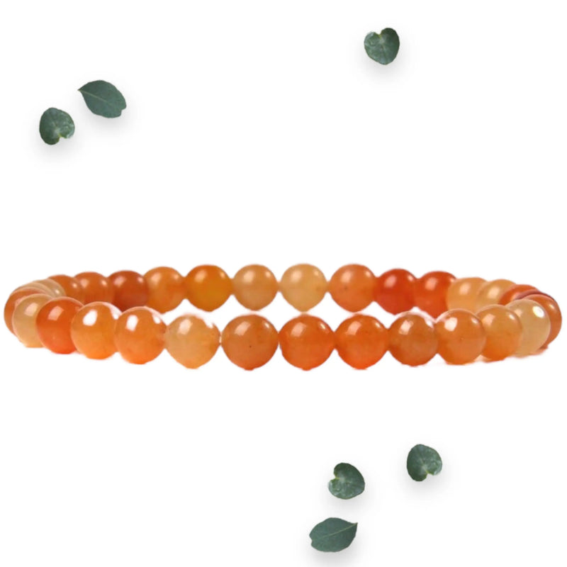 Red Aventurine Stone Bracelet Makuwa Swim Wear