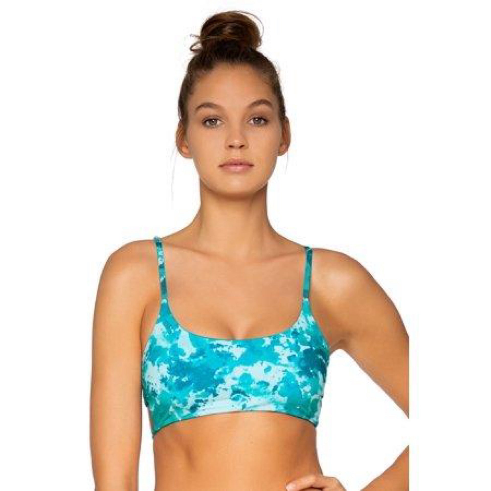 B Swim Belize Bralette Bikini Top Swimsuit, Deep Dive