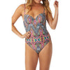 Raisins Beach Life Moonshadow Underwire Push Up One Piece Raisins