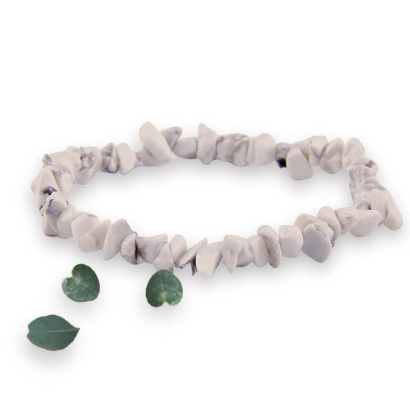 Howlite Chip Bracelet Makuwa Swim Wear