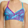 Teal Longline Bikini Top Makuwa Swim Wear