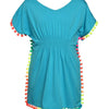 Hobie Kids' Smocked Caftan W/Ta Hobie Girls