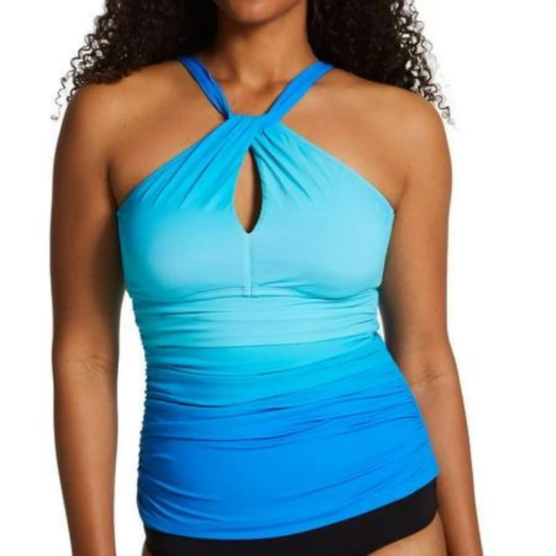 Women S Bleu Rod Beattie Coast to Coast Keyhole Tankini Swim Top Bleu Rod