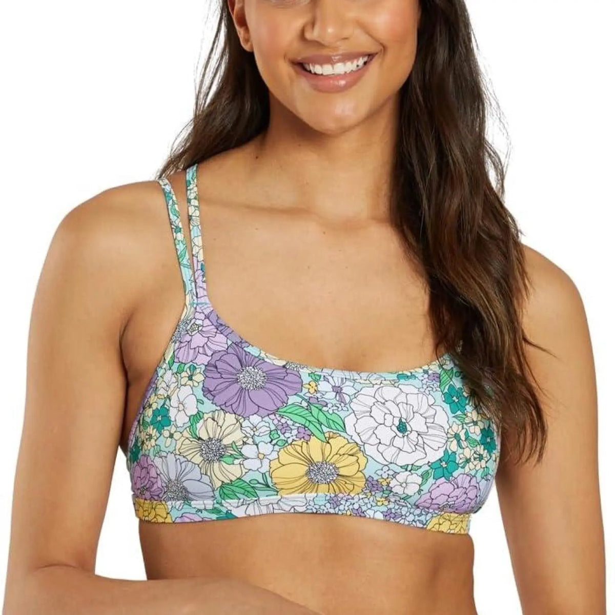 Sporti Active Double Cross Workout Bikini Top Sporti