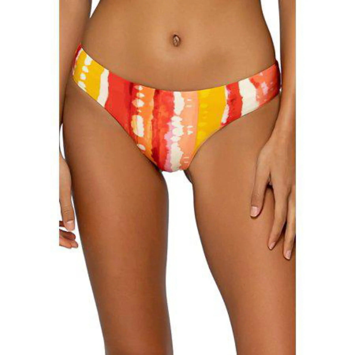 b. Swim Costa Del Sol Rip Tide Hipster Bikini Bottom  / Multi Color Sunsets