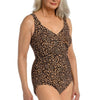 Maxine of Hollywood Shirred Front Surplice One Piece Swimsuit Maxine of Hollywood