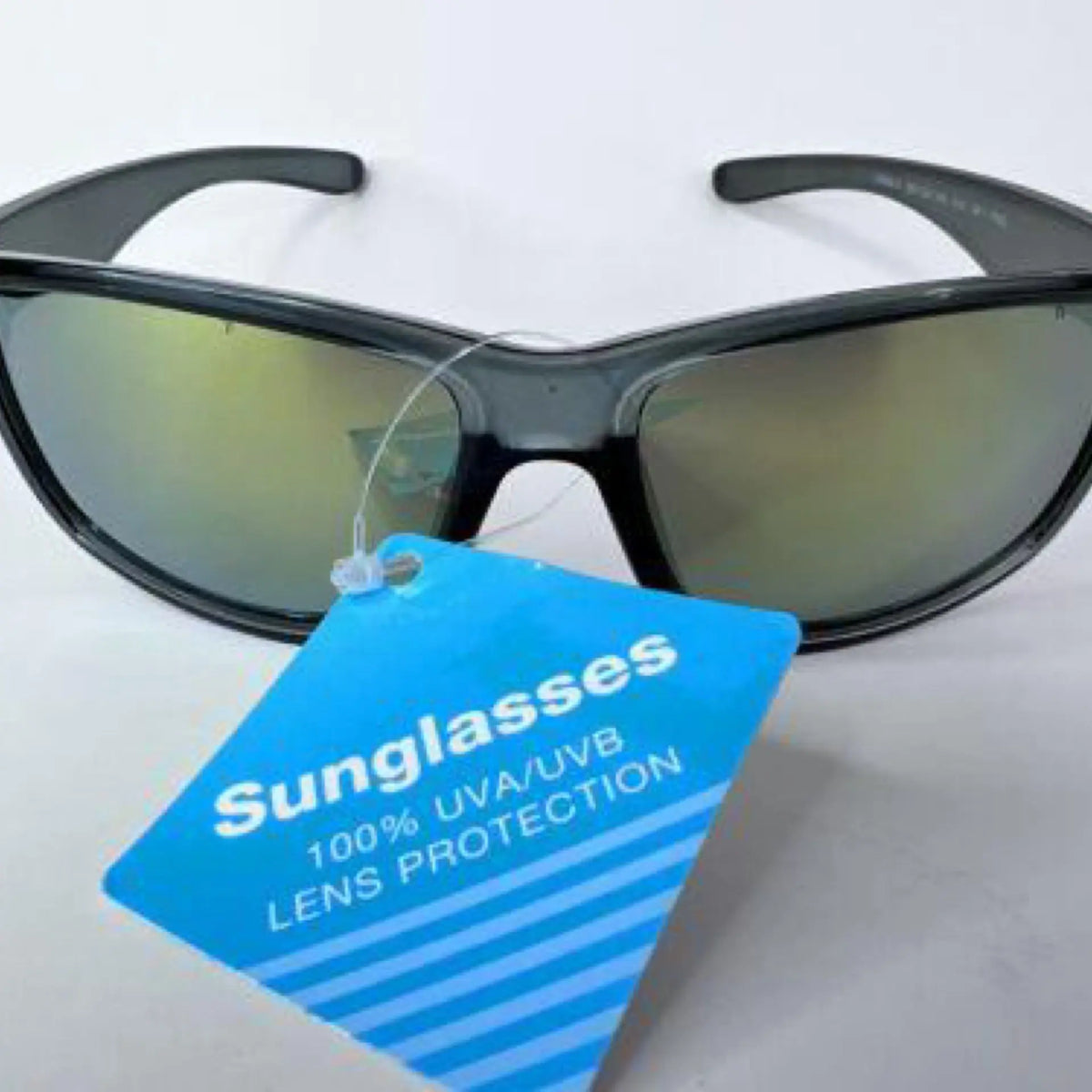 Unisex Gray Framed Reflector Sunglasses Makuwa Swim Wear