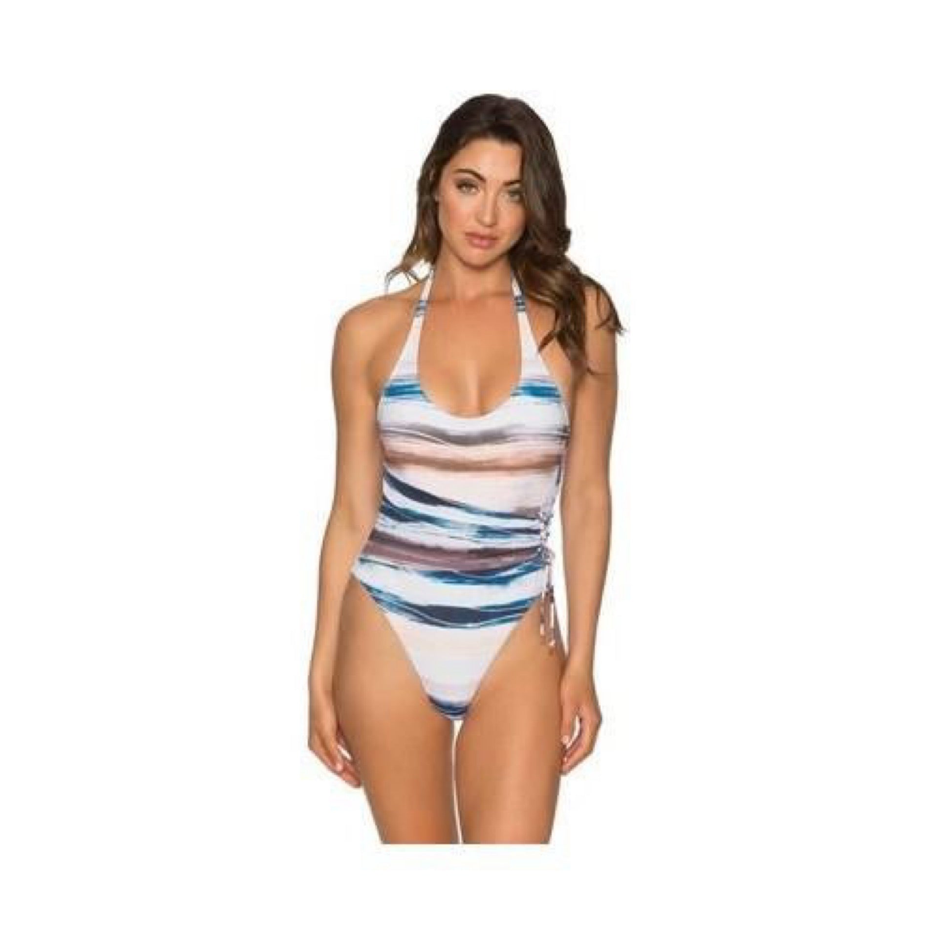 Aerin Rose Women's Calypso One Piece Bathing Suit