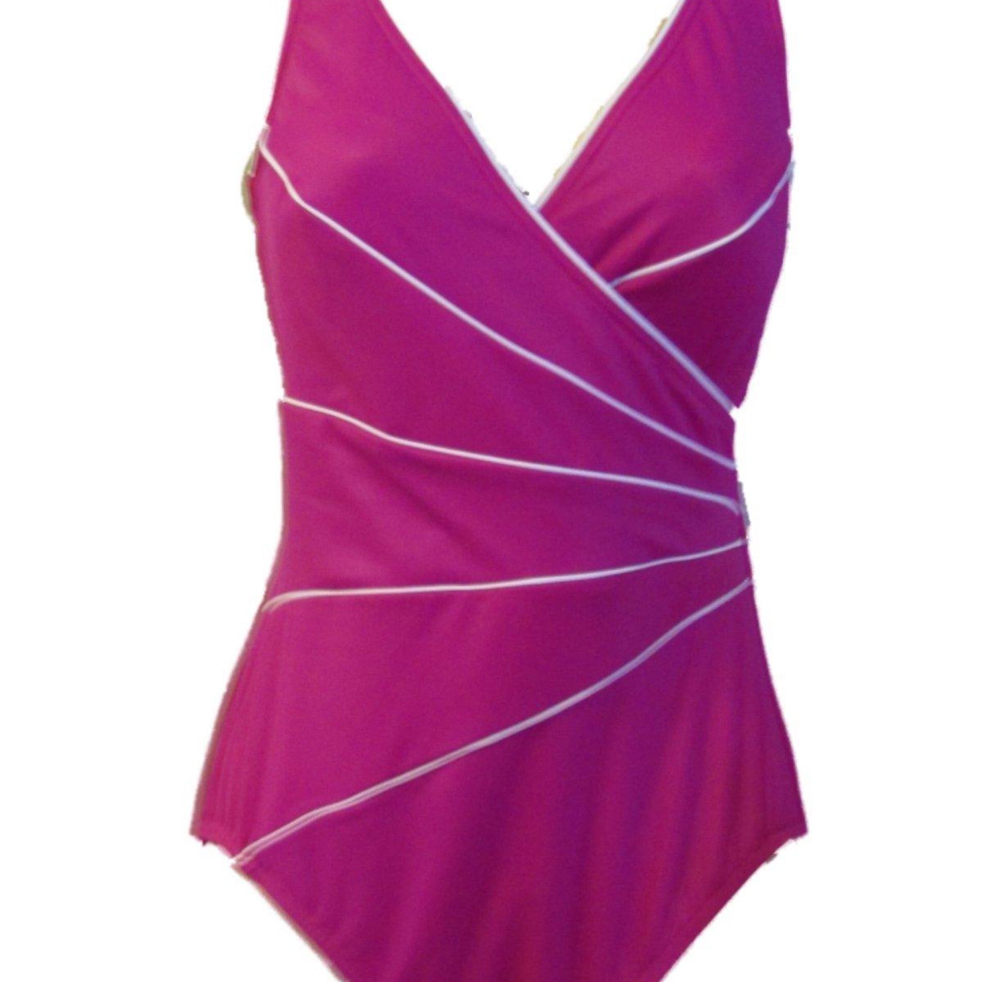 Miraclesuit Women S Horizon One Piece Swimsuit (Punchy Purple)