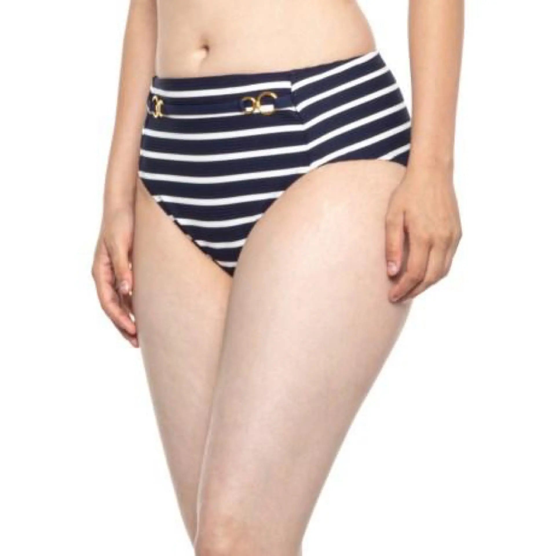 La Blanca Capri Belted High Waist Bikini Bottoms La Blanca