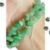 Green Aventurine Chip Bracelet Makuwa Swim Wear