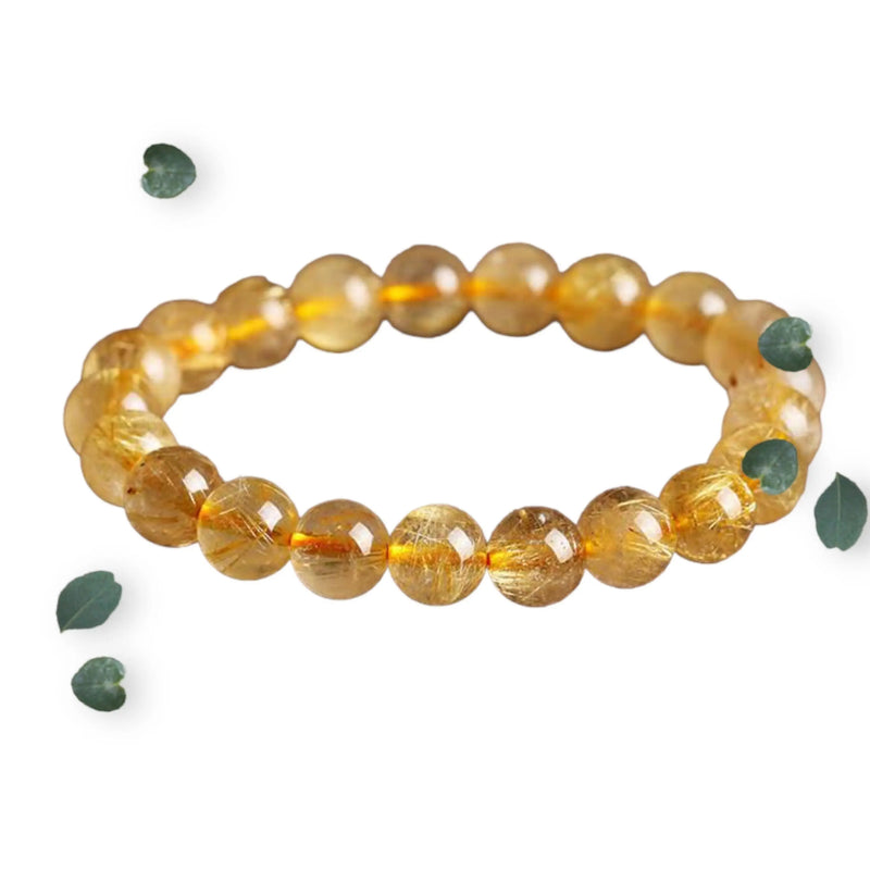 Yellow Fire Stone Bracelet Makuwa Swim Wear