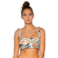 b. Swim Babylon Barbados Bandeau Bikini Top Multi Color B Swim