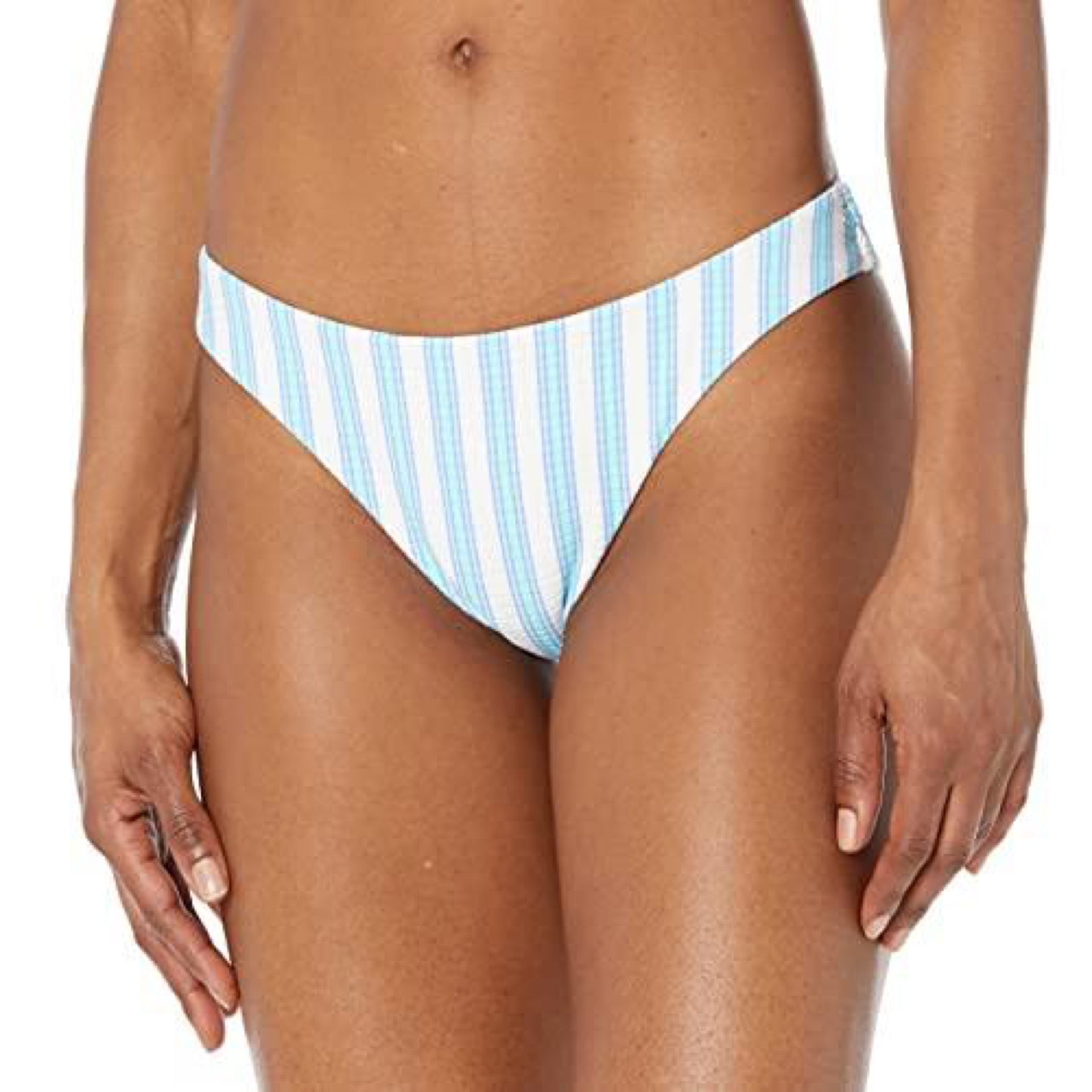 Splendid womens Horizon Line French Cut Pant Bikini Bottoms, Blue