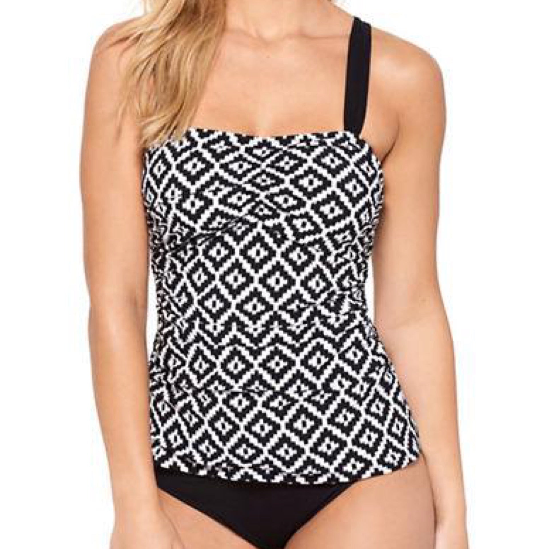 Christina Inca Ikat Tankini Top D-Cups