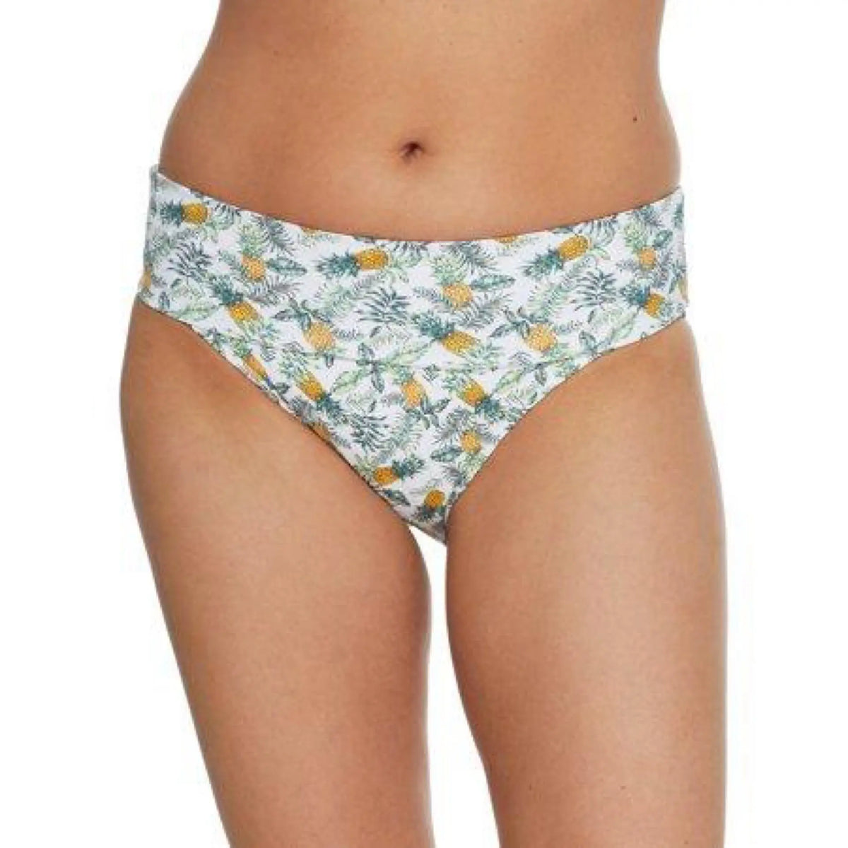 Sunsets Womens Montego Fold-Over High-Waist Bikini Bottom Style-33B-Monte Swimsuit Sunsets