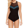 Women's Christina Sea Cove High Neck One Piece Swimsuit Makuwa Swim Wear