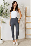LOVEIT Full Size Wide Waistband High Waist Leggings Trendsi