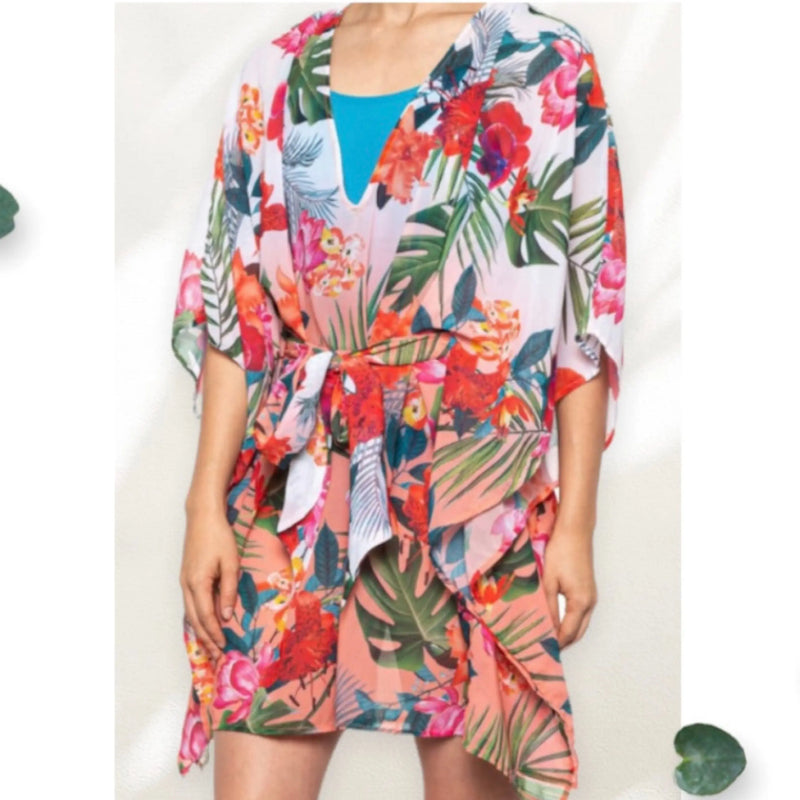 La Blanca Tropical Flowers Makuwa Swim Wear