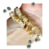 Rutile Quartz Chip Bracelet Makuwa Swim Wear