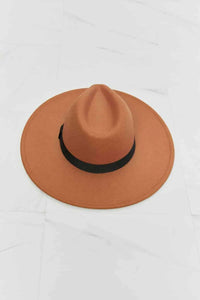 Fame Enjoy The Simple Things Fedora Hat Trendsi