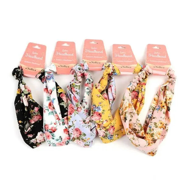 Selini New York -  Stretchy Floral Headbands Makuwa Swim Wear