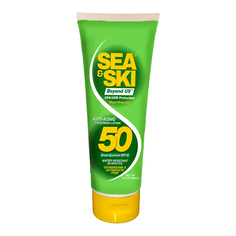 SEA & SKI Suncare - SEA & SKI Beyond UV™ Anti-Aging Broad Spectrum UVA/UVB SPF 50 Reef Friendly Sunscreen Lotion, 1.5 oz Trial Size SEA & SKI Suncare