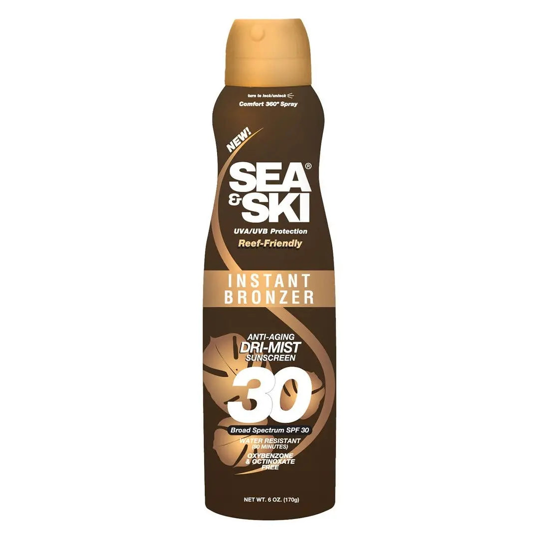 SEA & SKI Suncare - SEA & SKI Instant Bronzer SPF 30 Tan Accelerator Continuous Spray SEA & SKI Suncare