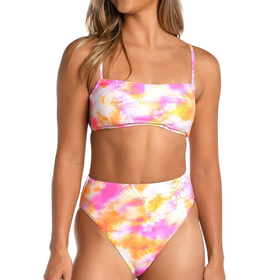 Hobie Women’s Standard Over The Shoulder Bralette Swimsuit Top Hobie