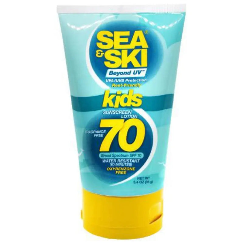 Sea & SKI Kids Beyond UVTM Broad Spectrum UVA/UVB SPF 70 Sunscreen Lotion SEA & SKI Suncare