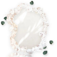 Clear Quartz Chip Bracelet Makuwa Swim Wear