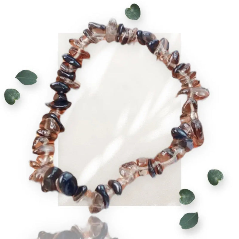 Smoky Quartz Chip Bracelet Makuwa Swim Wear
