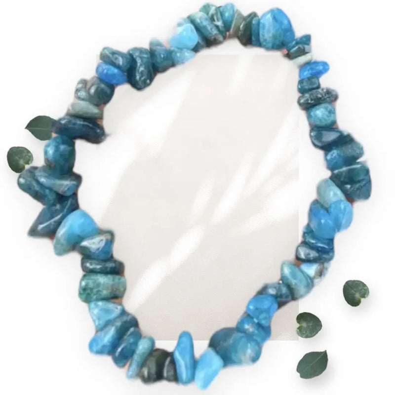 Blue Apatite Chip  Bracelet Makuwa Swim Wear