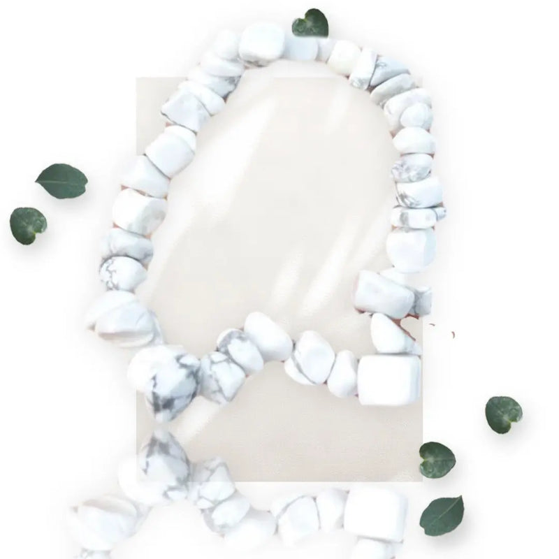 Howlite Chip Bracelet Makuwa Swim Wear
