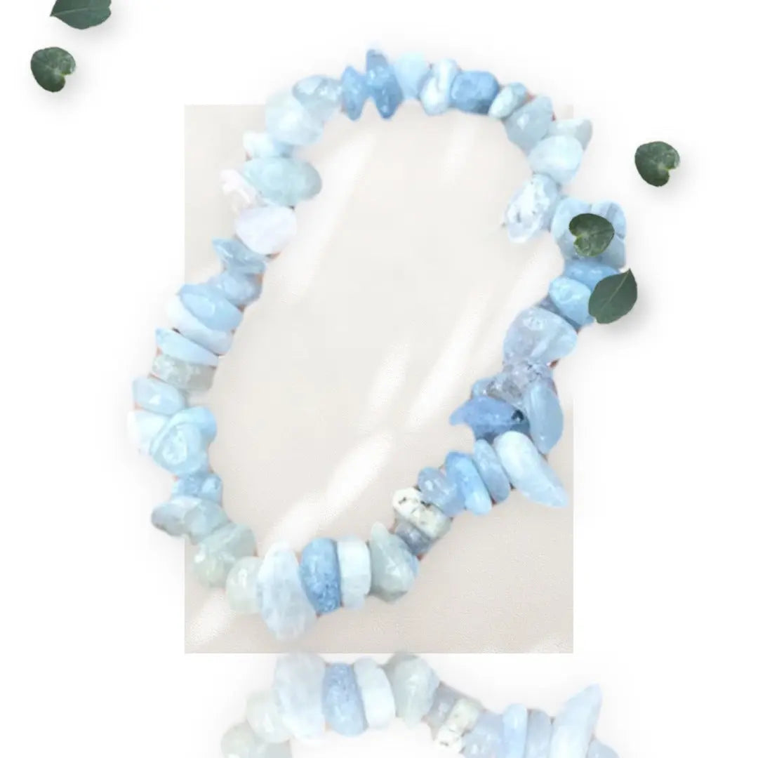 Aquamarine Chip Bracelet Makuwa Swim Wear