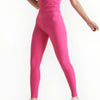 EY Pink Rib Legging Electric Yoga