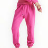 EY Pink French Terry Joggers Electric Yoga
